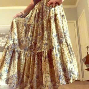Reversible Long Skirt